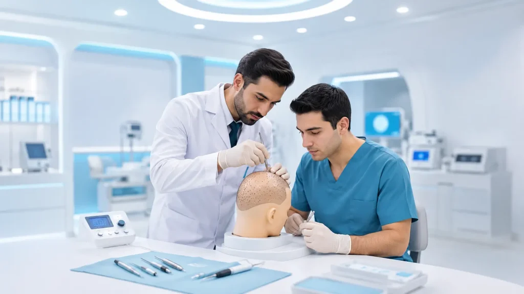 بهترین مرکز آموزش کاشت مو]
