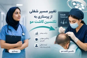 شغل تکنسین کاشت مو