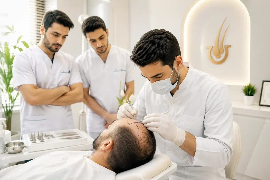 آموزش کاشت مو در بابل